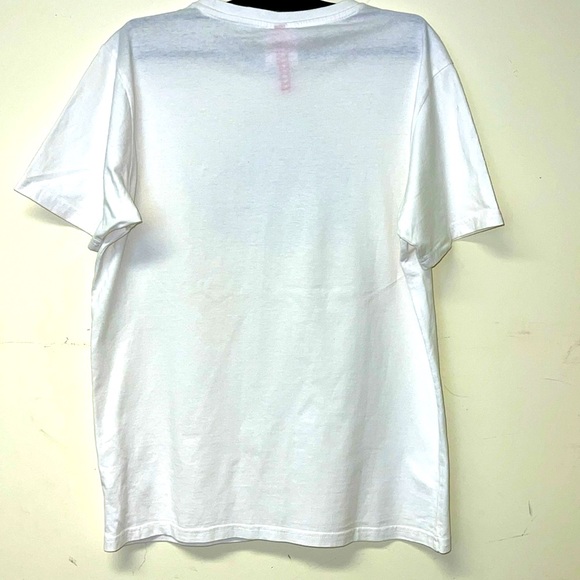 KAPPA T-SHIRT IN WHITE COTTON - Picture 3 of 5